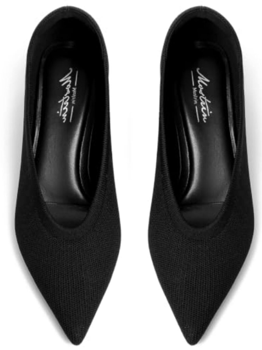 Kitten Heels for Women Pointed Closed Toe Heels Low Pumps Shoes for Party Work